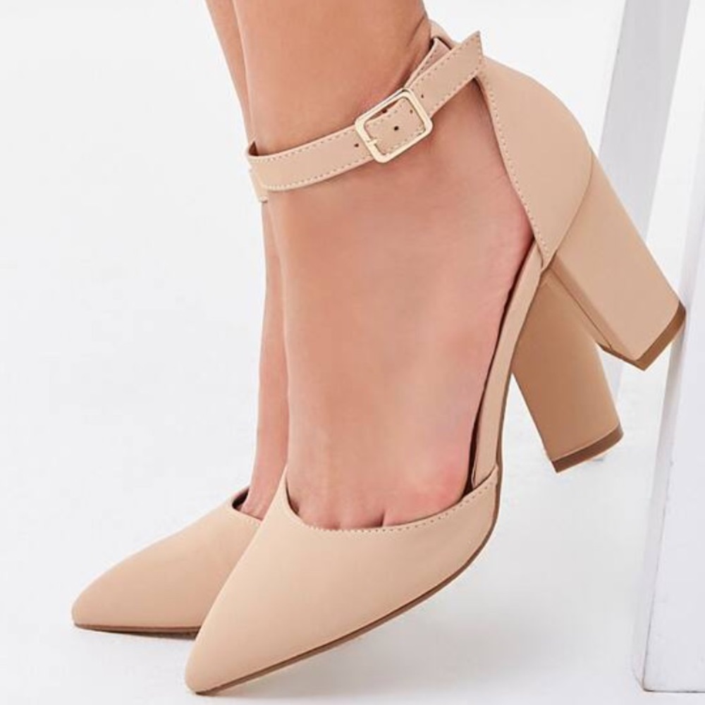 COPY - Faux suede heels